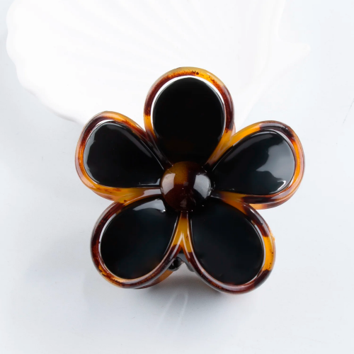 barrette flower minimal fleur accessoire cheveux pince tahiti fenua shopping