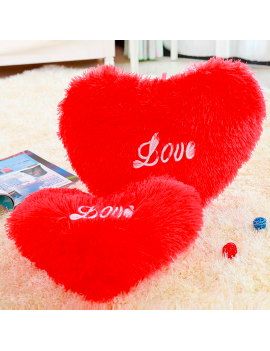 coussin cœur love romantique lover amoureux cadeau attention affection heart red rouge saint valentin tahiti fenua shopping