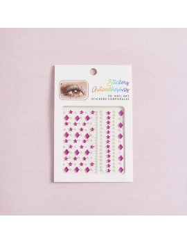 stickers bijoux ongles et visage face jewelry nails accessoire beauté tahiti fenua shopping