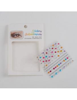 stickers bijoux ongles et visage face jewelry nails accessoire beauté tahiti fenua shopping