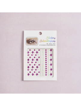 stickers bijoux ongles et visage face jewelry nails accessoire beauté tahiti fenua shopping