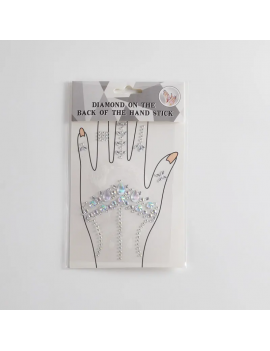 sticker bijoux main hand jewelry accessoire beaute strass paillettes tahiti fenua shopping