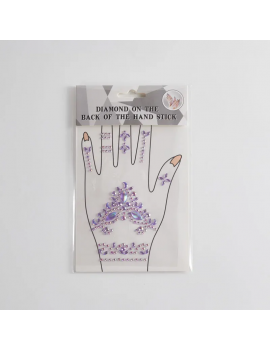 sticker bijoux main hand jewelry accessoire beaute strass paillettes tahiti fenua shopping