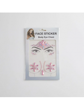 set stickers bijoux visage + corps strass paillettes face body accessoire beaute tahiti fenua shopping