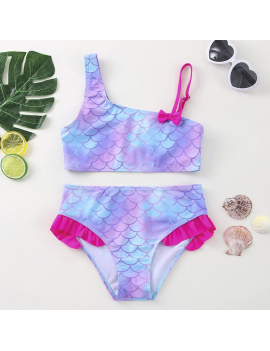 maillot 2 pièces mermaid sirene swimwear plage kids beach enfant tahiti fenua shopping