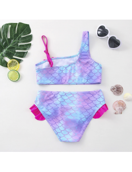 maillot 2 pièces mermaid sirene swimwear plage kids beach enfant tahiti fenua shopping