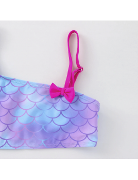 maillot 2 pièces mermaid sirene swimwear plage kids beach enfant tahiti fenua shopping
