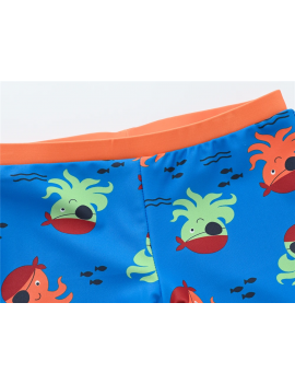maillot top + short octopus boy garcon swimwear pieuvre poulpe pirate tahiti fenua shopping