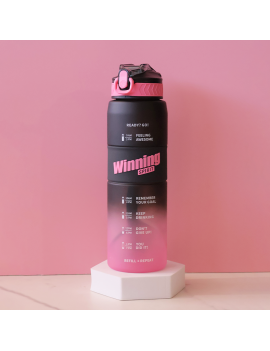gourde sport rubber 1L PVC bouteille hydratation eau boisson vaisselle color tahiti fenua shopping