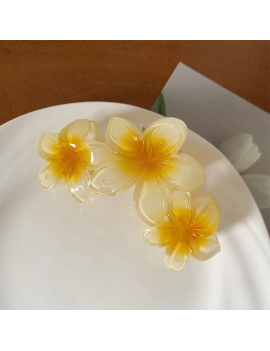 pince cheveux hibiscus color gradient flower fleur tropical accessoire tahiti fenua shopping
