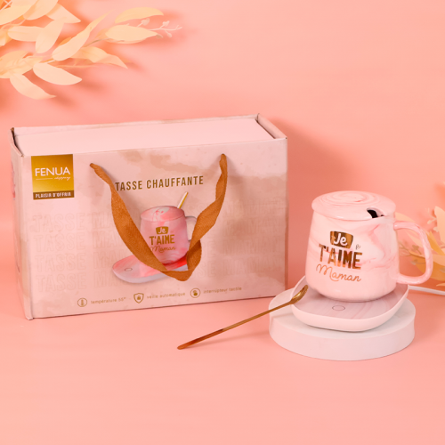 tasse chauffante je t'aime maman fete des meres mother day vaisselle boisson tahiti fenua shopping
