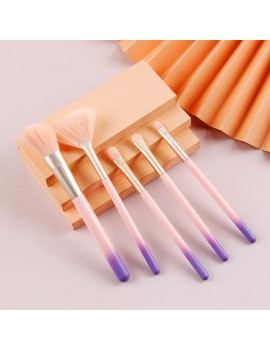 set 5 pinceaux gradient pink make up maquillage beauté beauty visage face accessoire tahiti fenua shopping
