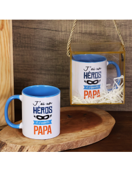 tasse heros papa dad fete boite cadeau mug vaisselle drink boisson tahiti fenua shopping