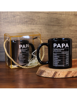 tasse valeur papa pere dad fete enfant amour cadeau occasion mug vaisselle tahiti fenua shopping