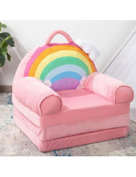 fauteuil kids rainbow arc en ciel chaise doux sieste lit matelas enfant kids tahiti fenua shopping