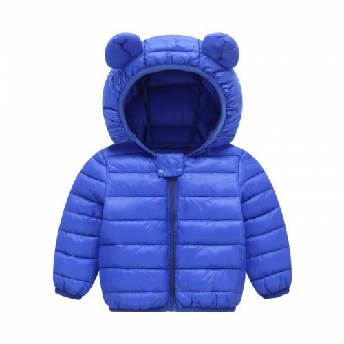 manteau pour enfant tient au chaud doudoune kids fun dino licorne capuche rose bleu tahiti fenua shopping