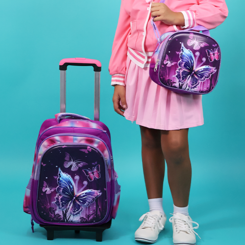 set sac trolley + lunch butterfly