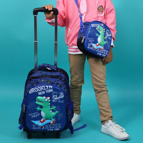 set sac trolley + lunch dino skating