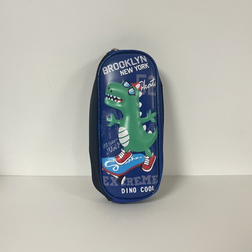 trousse dino skating rangement école fourniture stylo accessoire tahiti fenua shopping cadeau tendance