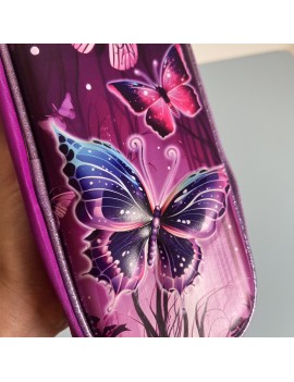 trousse butterfly rangement école fourniture stylo accessoire tahiti fenua shopping cadeau tendance