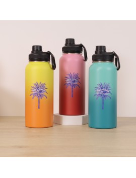 gourde gradient french polynesia isotherme Acier inoxydable 1L hydratation tahiti froid chaud 24h 12h tahiti fenua shopping