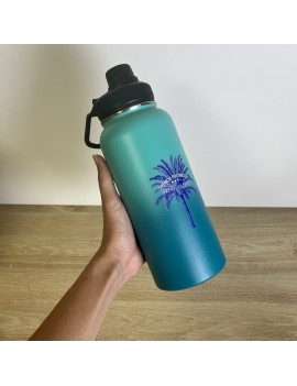 gourde gradient french polynesia isotherme Acier inoxydable 1L hydratation tahiti froid chaud 24h 12h tahiti fenua shopping