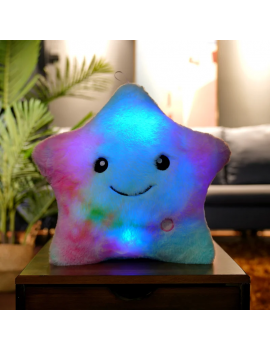 coussin etoile light rainbow arc en ciel lumineux tahiti fenua shopping