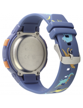 montre kids digital silicone bleu rose enfant heure horloge numérique dino tahiti fenua shoppping