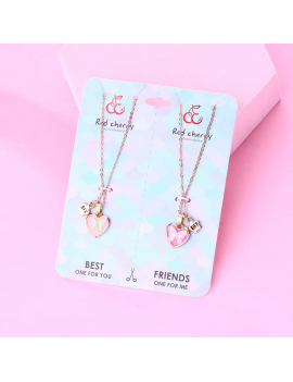 collier butterfly rainbow BFF best friend amie union fille kids tahiti fenua shopping