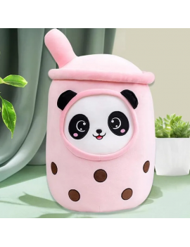 peluche bubble panda 70cm tea coussin kawaii enfant kids déco maison lit mignon tahiti fenua shopping