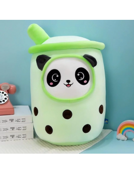 peluche bubble panda 70cm tea coussin kawaii enfant kids déco maison lit mignon tahiti fenua shopping