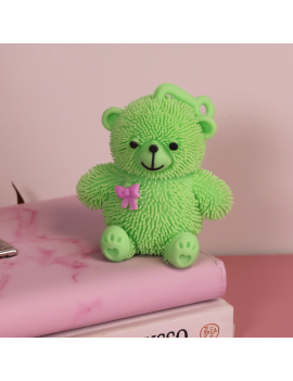 squishy sweet bear anti stress relax fun jouet enfant kids ours rose violet bleu vert fenua tahiti shopping