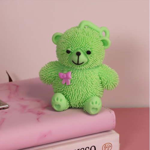 squishy sweet bear anti stress relax fun jouet enfant kids ours rose violet bleu vert fenua tahiti shopping