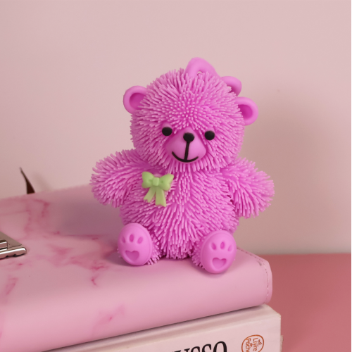 squishy sweet bear anti stress relax fun jouet enfant kids ours rose violet bleu vert fenua tahiti shopping