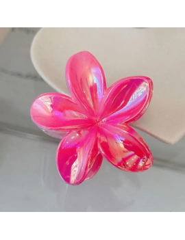 barrette hibiscus gradient accessoire cheveux tete beaute tahiti fenua shopping