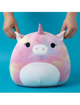 coussin kawaii licorne rainbow peluche doux déco maison enfant kids arc en ciel