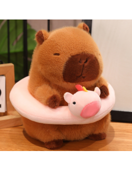 peluche castor plush coussin cute kawaii deco tahiti fenua shopping