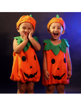 costume citrouille baby bebe babies citrouille pumpkin halloween tahiti fenua shopping