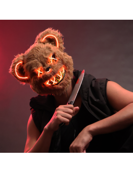 masque bear light lumiere lumineux accessoire ours poils tahiti fenua shopping
