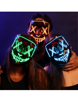 masque purge light déguisement costume halloween fenua shopping