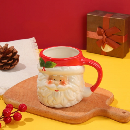 tasse relief Noel mug christmas vaisselle santa rennes tahiti fenua shopping