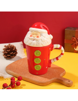 tasse longue + couvercle noël christmas mug vaisselle tahiti fenua shopping