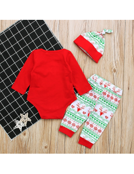 set 3 pieces body Noel my first christmas 1st bébé baby tahiti fenua shopping