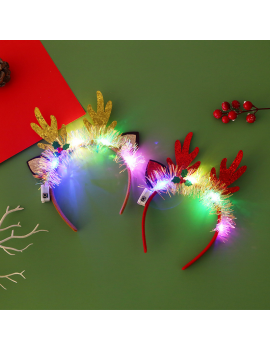 serre tete renne led headband light accessoire christmas noel tahiti fenua shopping