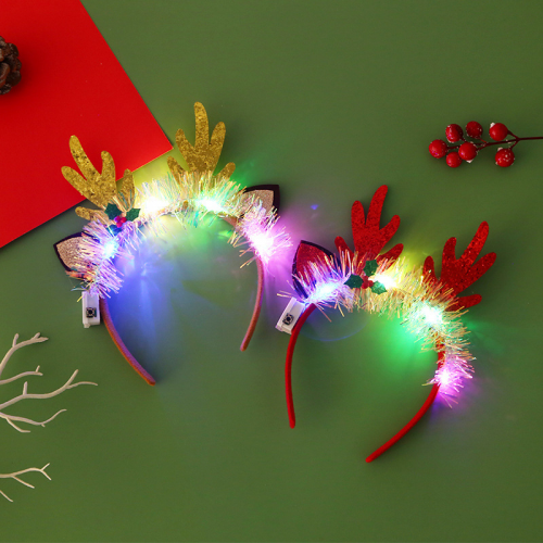 serre tete renne led headband light accessoire christmas noel tahiti fenua shopping