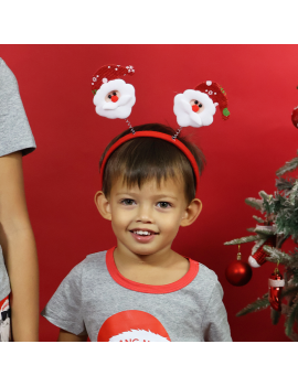 serre tete Santa ressorts headband christmas pere noel double accessoire tahiti fenua shopping