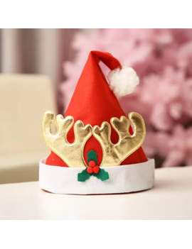 bonnet Noel gold renne hat christmas accessoire or doré tahiti fenua shopping