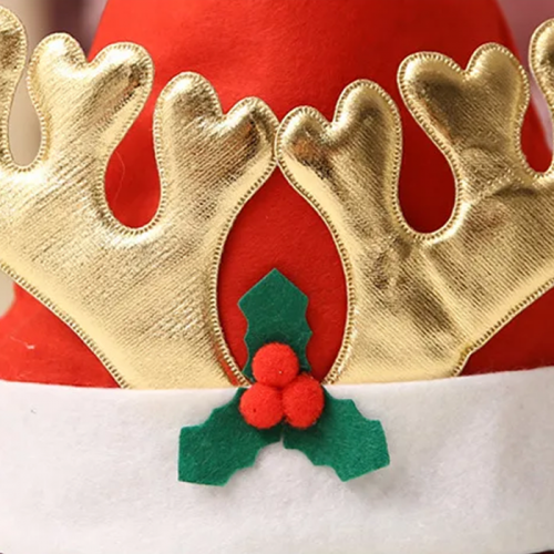 bonnet Noel gold renne hat christmas accessoire or doré tahiti fenua shopping