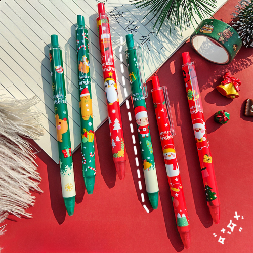 stylo print Noel pen christmas papeterie santa tahiti fenua shopping
