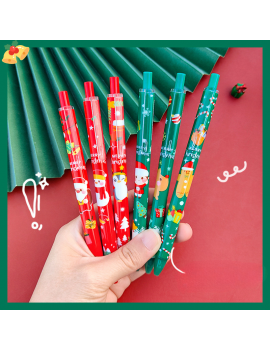 stylo print Noel pen christmas papeterie santa tahiti fenua shopping